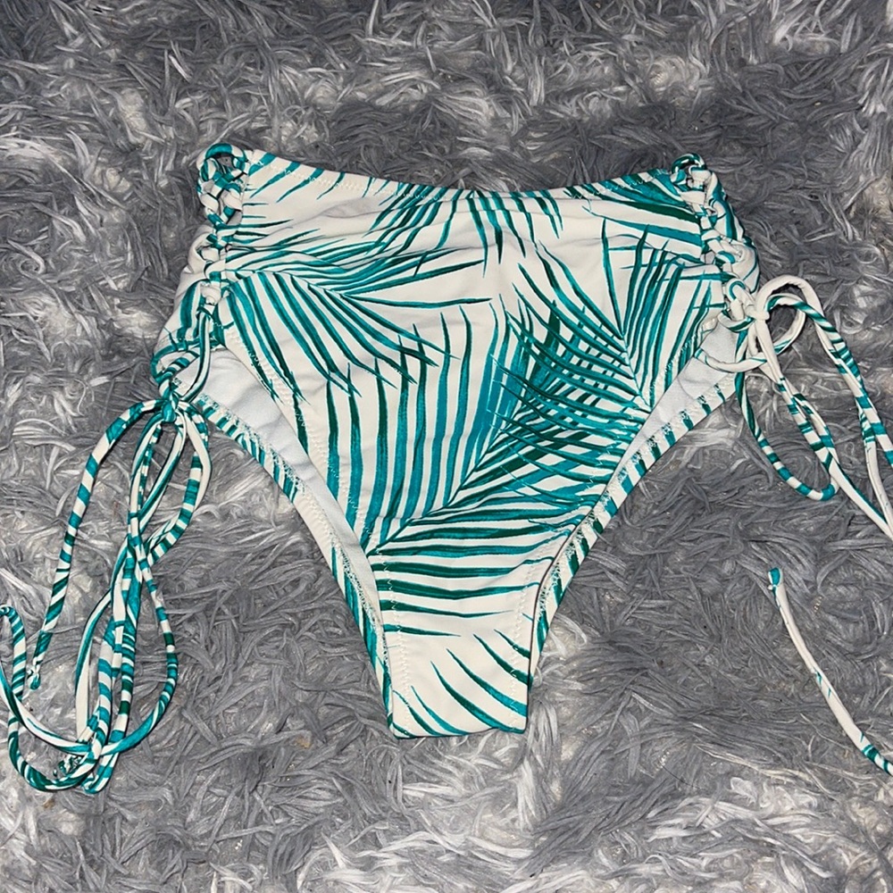 High waisted bikini bottoms